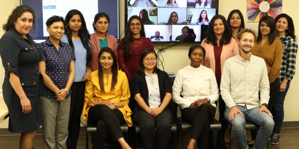 BREM Students pose for a picture after a classroom session